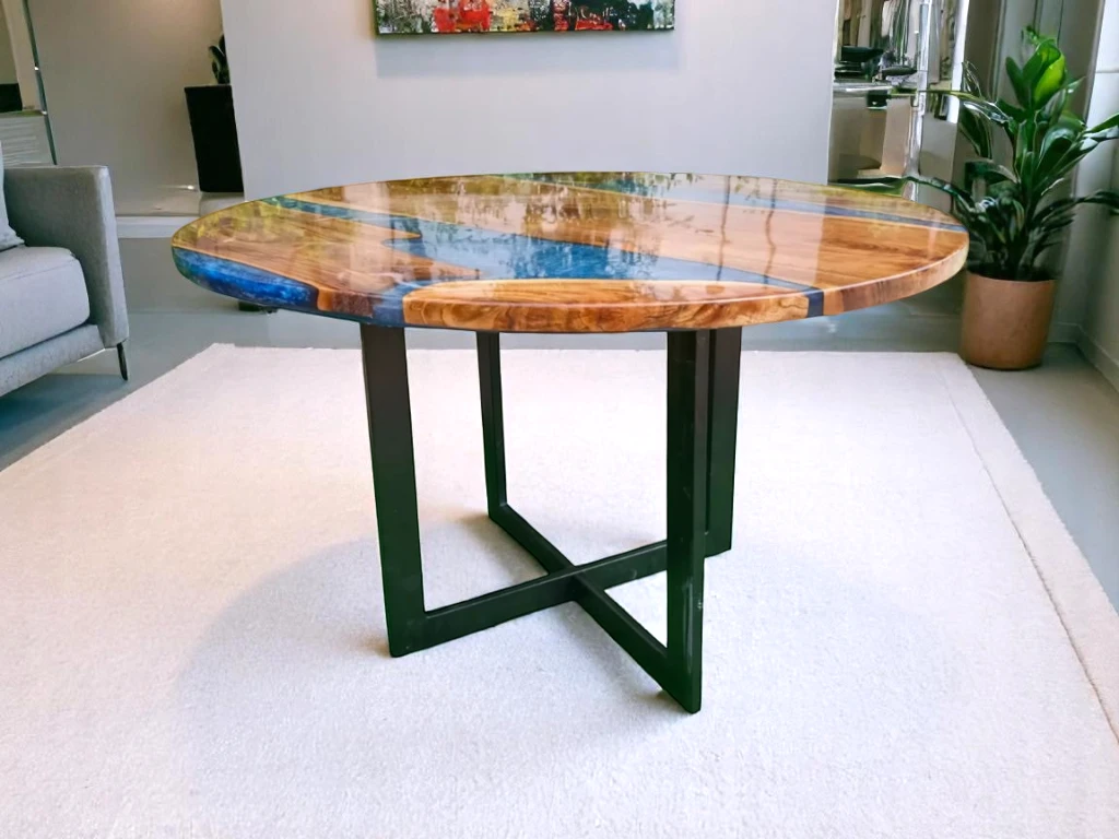 Modern Epoxy End Table - Statement Pieces for Every Room